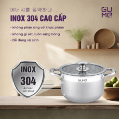 Bộ nồi Gume GMP19 3 món