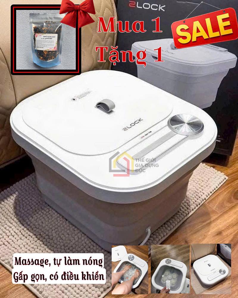 bon-ngam-massage-chan-tu-dong-2lock-korea Bồn ngâm & massage chân tự động 2LOCK Korea