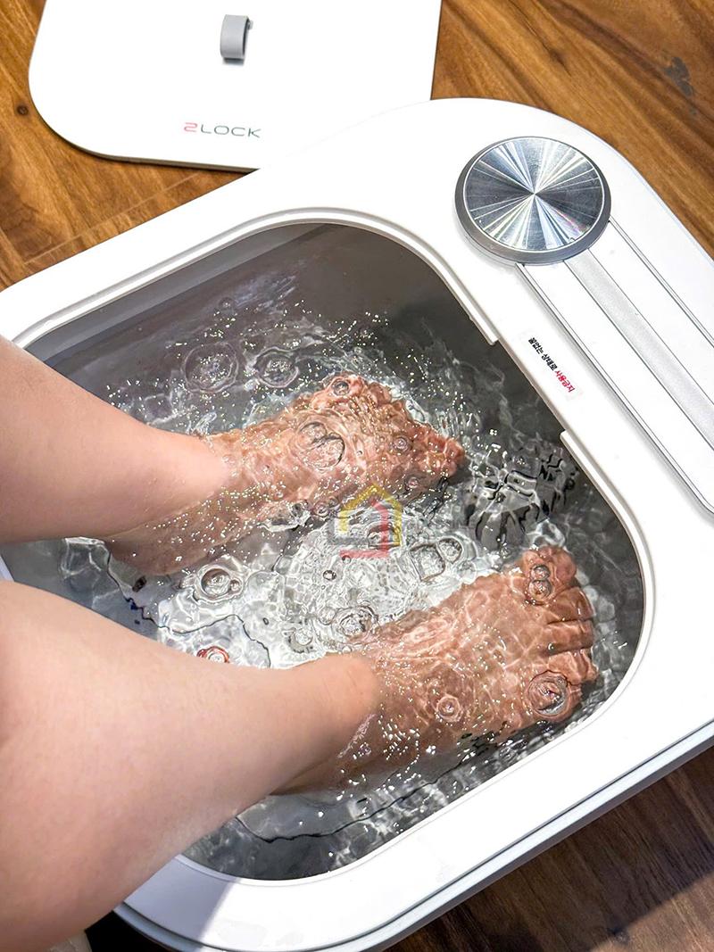 bon-ngam-massage-chan-tu-dong-2lock-korea4 Bồn ngâm và massage chân tự động 2LOCK Korea