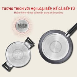 Chảo chiên sâu lòng Tefal Cook Healthy 24cm