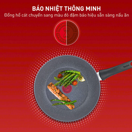Chảo chiên sâu lòng Tefal Cook Healthy 24cm