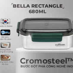 Hộp đựng thực phẩm Cuitisan Bella Rectangle EC7-TS05 dung tích 680ml