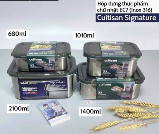 Hộp đựng thực phẩm Cuitisan Signature EC7