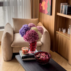 Lọ hoa pha lê Bohemia Diamond