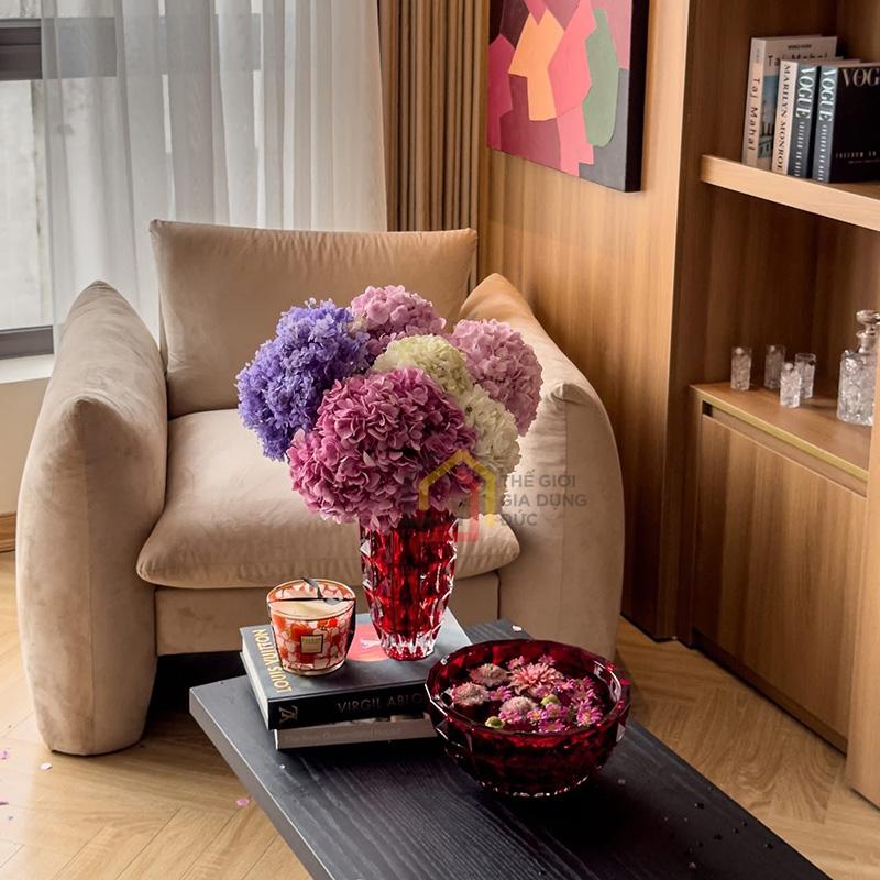 lo-hoa-pha-le-bohemia-diamond (2) Lọ hoa pha lê Bohemia Diamond