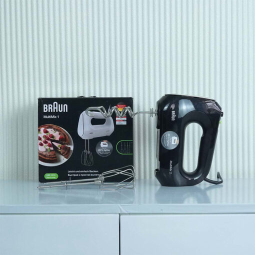 Máy đánh trứng trộn bột cầm tay Braun HM2110BK
