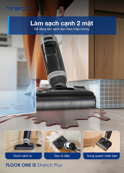Máy hút bụi lau sàn Tineco Floor One i5 Stretch Plus