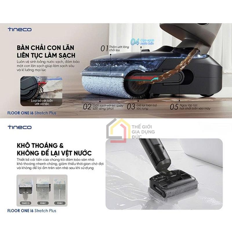 Máy hút bụi Tineco Floor One i6 Stretch Plus
