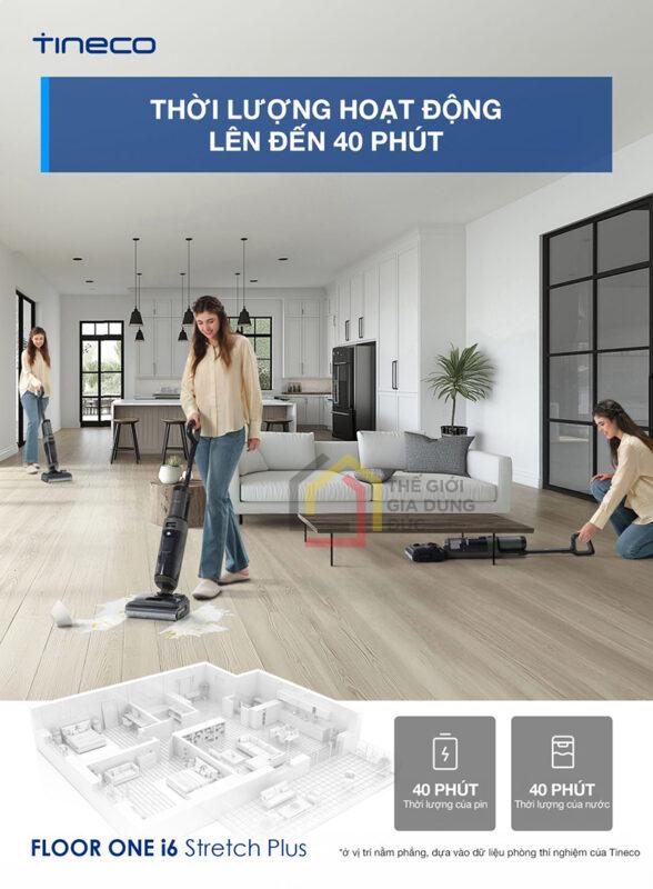 Máy hút bụi Tineco Floor One i6 Stretch Plus