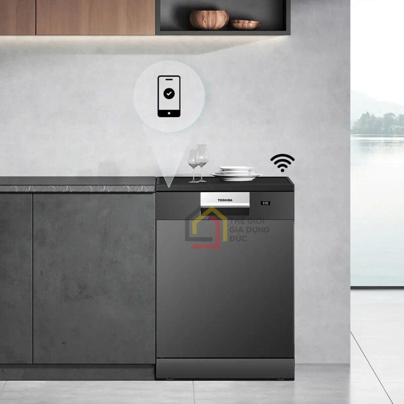 Máy rửa chén Toshiba OriginClean™ - DW-15F7(G)-VN