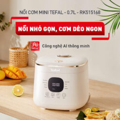 Nồi cơm điện tử Tefal Rice Mate Mini RK515168 0,7L - nhỏ gọn, hiện đại