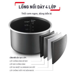 Nồi cơm điện tử Tefal Rice Mate Mini RK515168 0,7L - nhỏ gọn, hiện đại