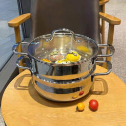 Nồi xửng 2 tầng Chockmen 24cm