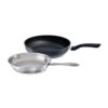 Set 2 chảo rán Fissler (1 chảo Catania 24cm + 1 Cenit chảo 28cm) cao cấp