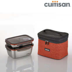 Set 2 hộp cơm thế hệ mới Cuitisan Togo Flora EC4-203