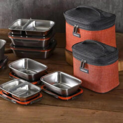 Set 3 hộp cơm thế hệ mới Cuitisan Togo Flora EC4-204