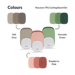 Set 3 thớt Sallema TPU cao cấp + giá đựng