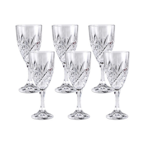 Set 6 ly pha lê Killarney dung tích 295ml