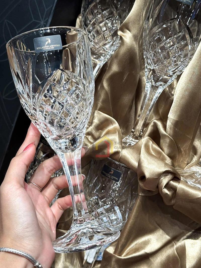 set-6-ly-pha-le-killarney-dung-tich-295ml5 Set 6 ly pha lê Killarney dung tích 295ml