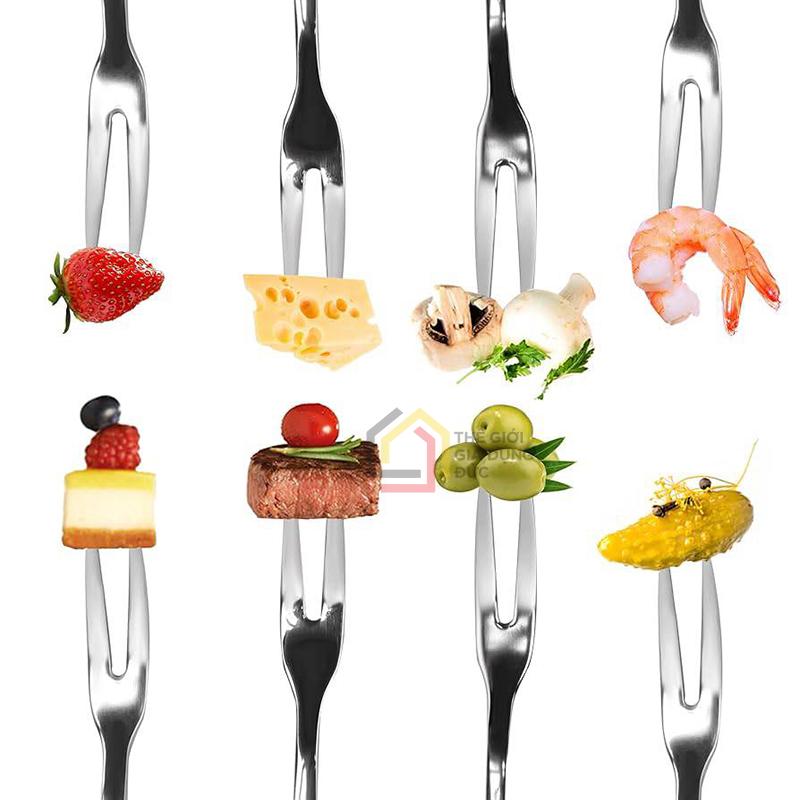 set-6-nia-tiec-sambonet-cao-cap-dau-can-hinh-tron1 Set 6 nĩa tiệc Sambonet cao cấp (đầu cán hình tròn)