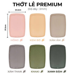 Thớt nhựa dẻo SalleMa Premium TPU (372 x 252mm)