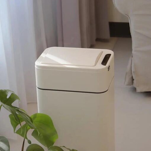 Thùng rác cảm biến mở 2 cánh Elpheco 9L