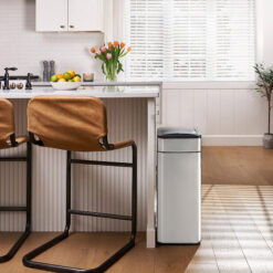 Thùng rác cảm biến mở 2 cánh Elpheco 9L