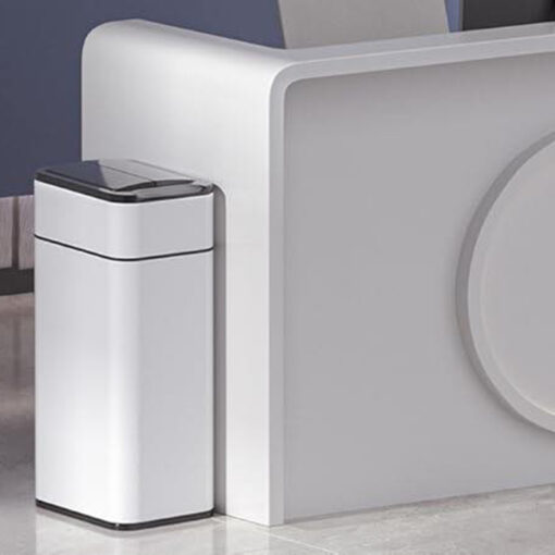 Thùng rác cảm biến mở 2 cánh Elpheco 9L