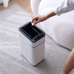 Thùng rác cảm biến mở 2 cánh Elpheco 9L