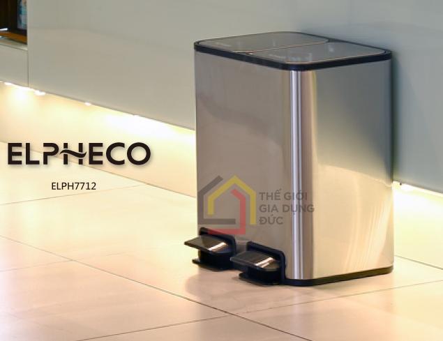 Thùng rác đạp chân đôi Elpheco