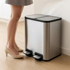 Thùng rác đạp chân đôi Elpheco