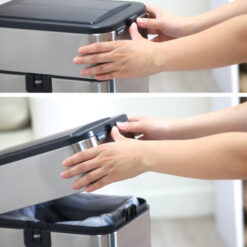 Thùng rác Inox Elpheco cao cấp phiên bản cơ