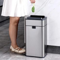 Thùng rác Inox Elpheco cao cấp phiên bản cơ