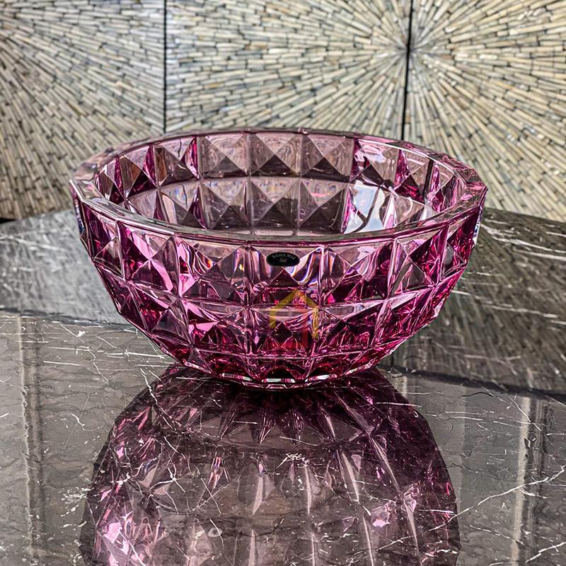 to-hoa-pha-le-bohemia-diamond-duong-kinh-28cm-to-mau (9) Tô hoa pha lê Bohemia Diamond đường kính 28cm (tô màu)