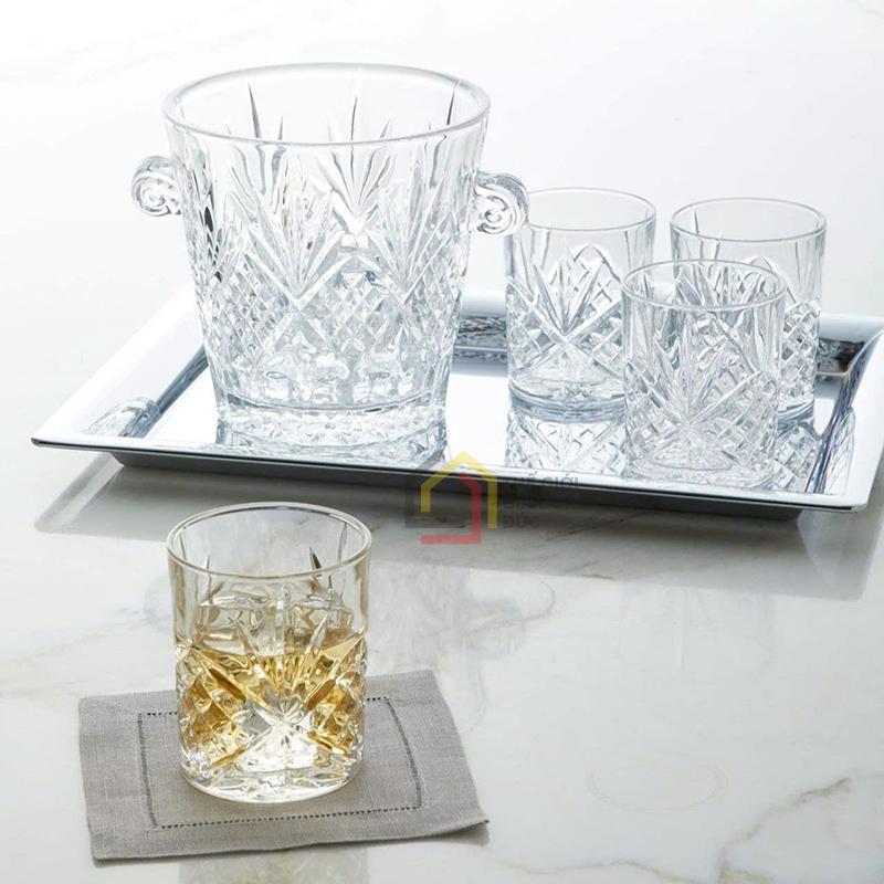 xo-da-pha-le-killarney-crystal (2) Xô đá pha lê Killarney Crystal Size lớn (80075) - không chì