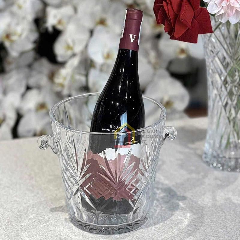 xo-da-pha-le-killarney-crystal (5) Xô đá pha lê Killarney Crystal Size lớn (80075) - không chì