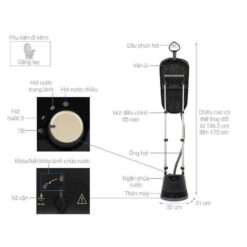 Bàn là hơi nước đứng Philips STE3170/80