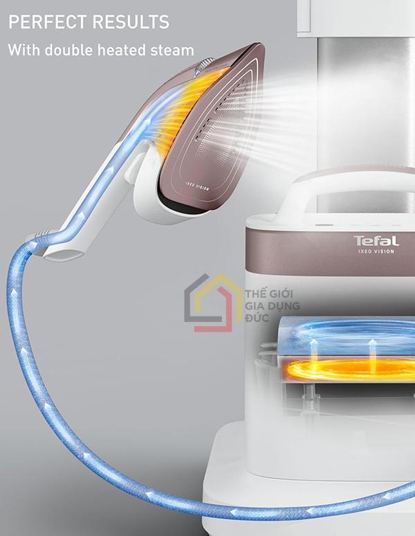 Bàn là hơi nước Tefal IXEO Vision QT1811E0