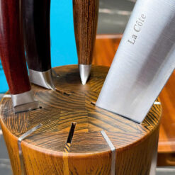 Bộ 6 dao LA CÔTE + đốc gỗ cao cấp