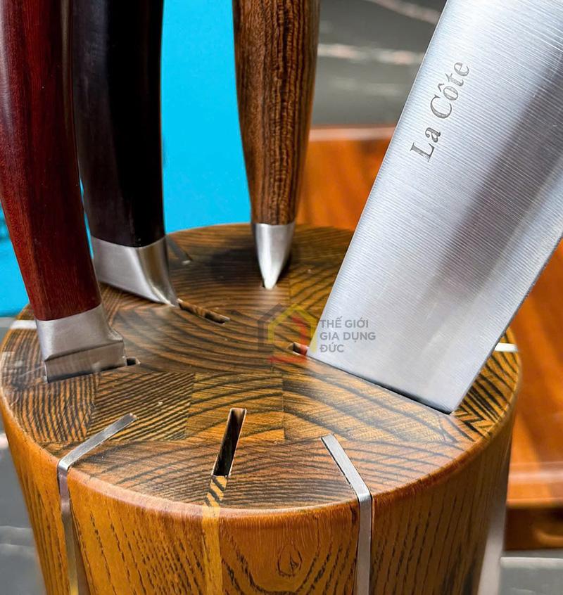 bo-6-dao-la-cote-doc-go-cao-cap (3) Bộ 6 dao LA CÔTE + đốc gỗ cao cấp