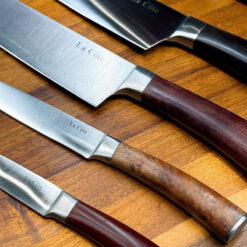 Bộ 6 dao LA CÔTE + đốc gỗ cao cấp