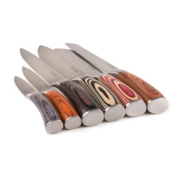 Bộ 6 dao LA CÔTE + đốc gỗ cao cấp