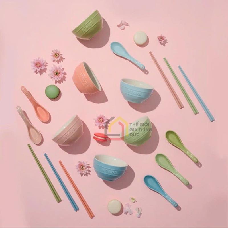 bo-bat-dua-18-mon-staub-macaron (3) Bộ bát đũa 18 món Staub Macaron màu paste