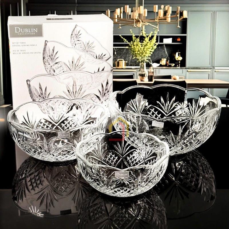 bo-bat-pha-le-phuc-vu-dublin-godinger-3-mon (1) Bộ bát pha lê phục vụ Dublin Godinger 3 món