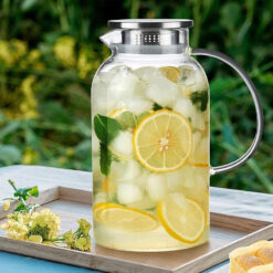 Bộ bình, ly thủy tinh cao cấp King Crystal (1 bình 1,9L + 4 ly 340ml)