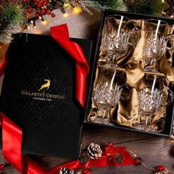 Bộ cốc pha lê Killarney Crystal Trinity Irish 220ml 4 món