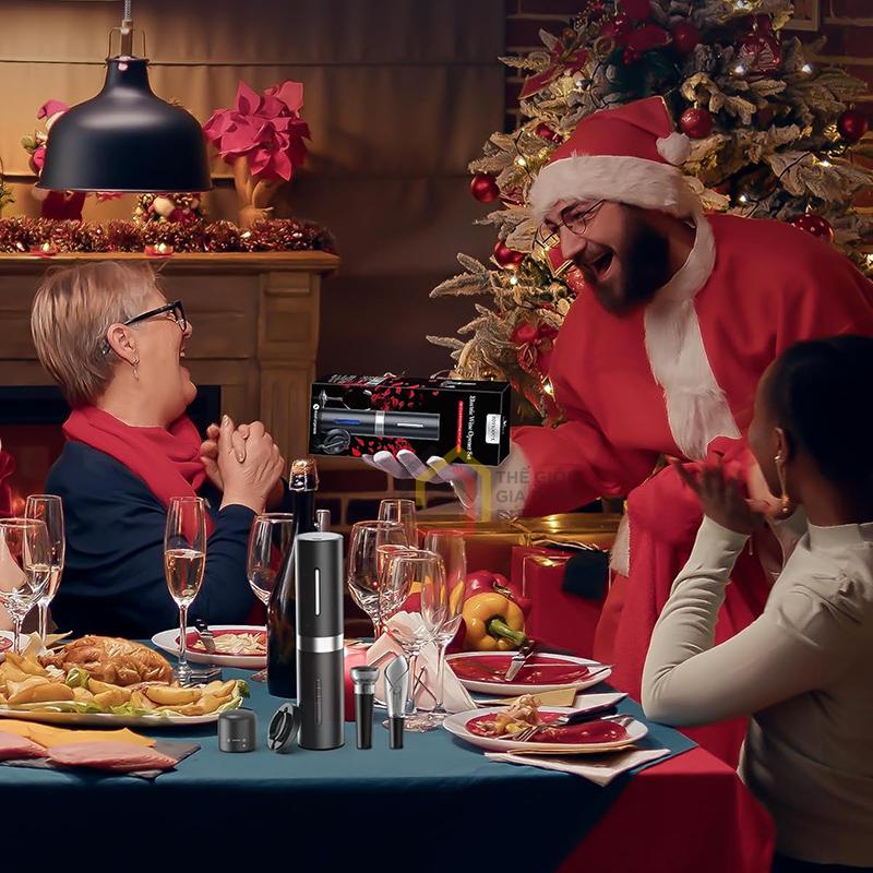 bo-mo-ruou-vang-dien-6in1-electric5 Bộ mở rượu vang điện 6in1 Electric