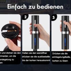 Bộ mở rượu vang điện 6in1 Electric