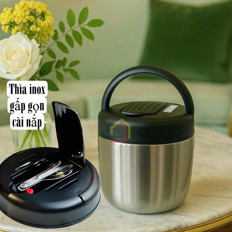 cap-long-giu-nhiet-silver-duc-12l-3 Cặp lồng giữ nhiệt Silver Đức 1,2L