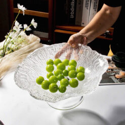 Chân bồng thủy tinh cao cấp size 28cm